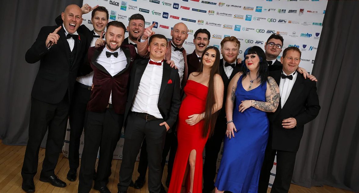 The OSAM Websites team at the Adur and Worthing Business Awards